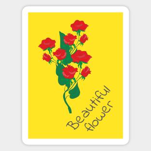 red rose Magnet